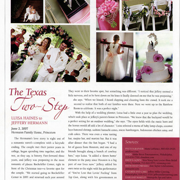 Princeton Wedding - Luisa + Jeff    06.02.07