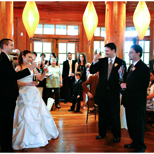 Jennifer + Damians Wedding Reception at Rats on The Grounds for Sculpture - 06.18.11