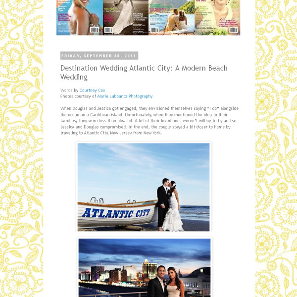 One Atlantic Wedding featured on Destination I DO! 