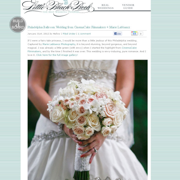 Style Me Pretty Features Gorgeous Philadelphia Wedding