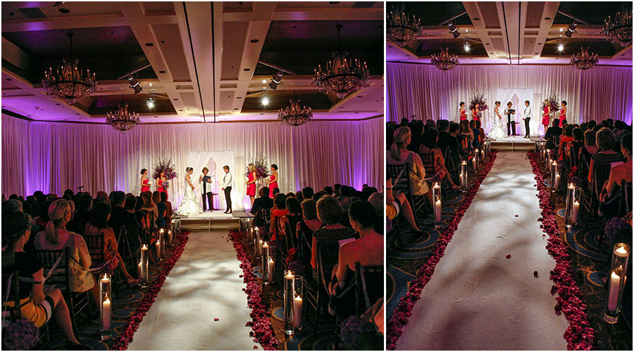 Four Seasons Wedding Ceremony of Sandy + Maron - 08.04.12