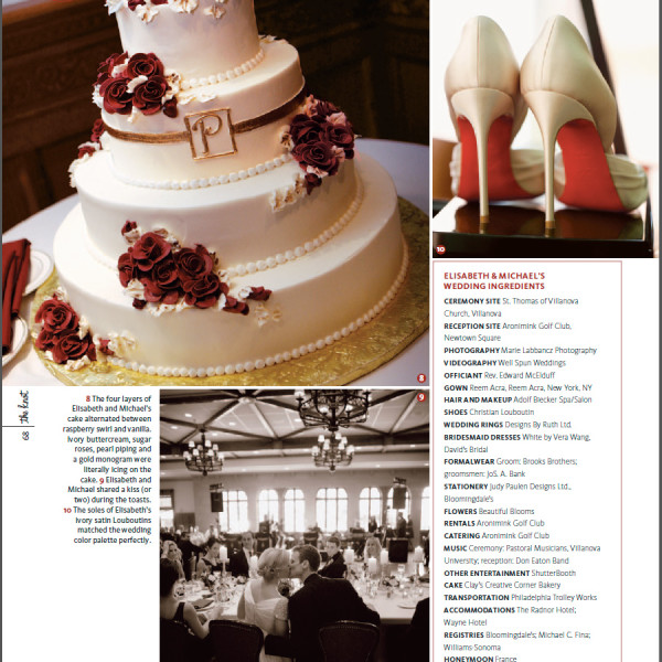 Elisabeth + Michael Featured in The Knot