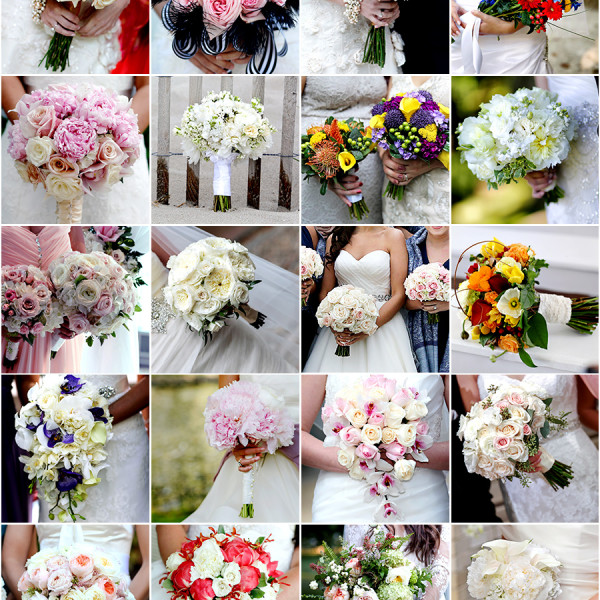 Bridal Bouquets of 2013 - Happy New Years!