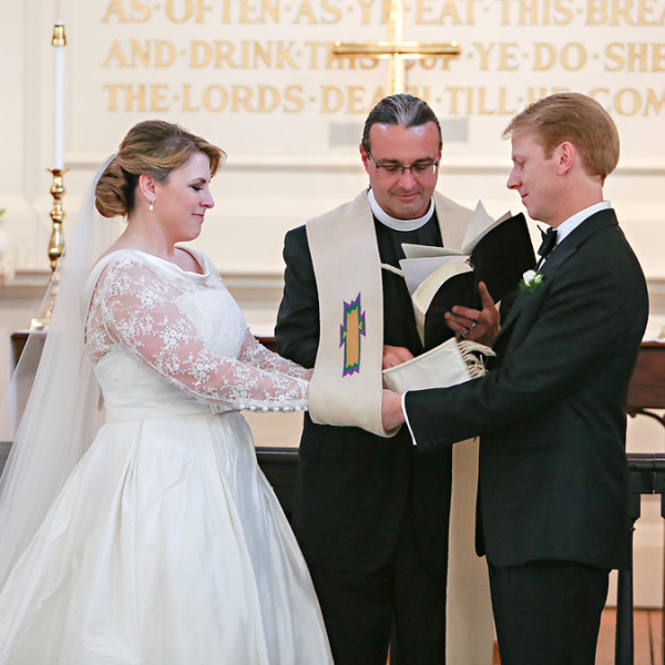 Saint Peters Church Wedding of Halley + Norm