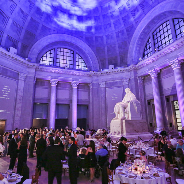 Franklin Institute Wedding of Kate + Ted