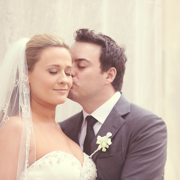 Rodin Museum Wedding Portraits of Kristen + Ben