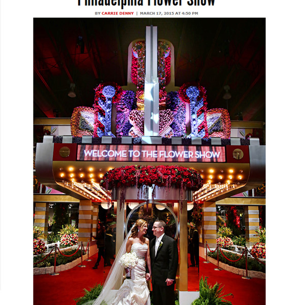 Philadelphia Flower Show Wedding 2015