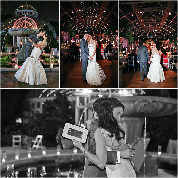 Brooklyn Botanic Garden's Wedding Reception of Sally + Jorey