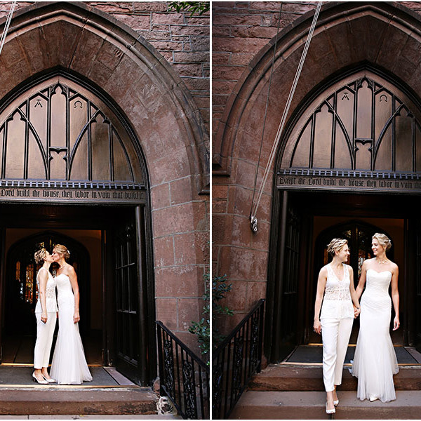 The Church of the Ascension Wedding Ceremony of Laetitia + Trudi