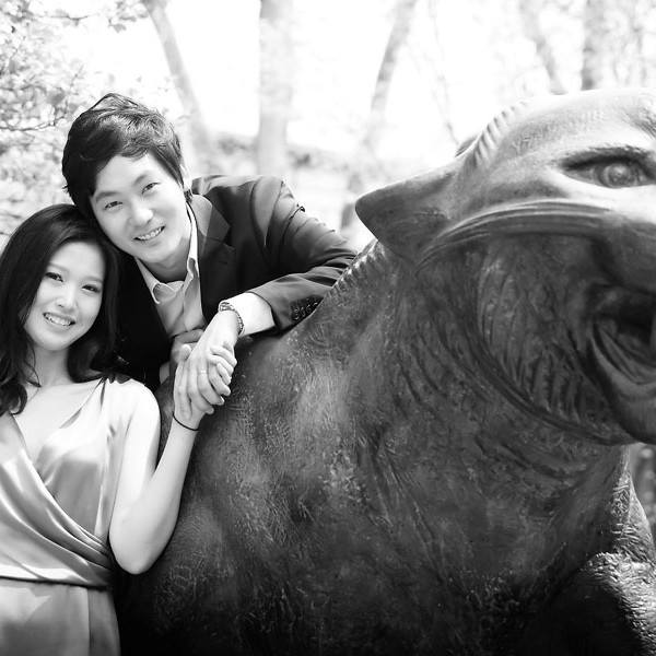 Princeton Engagement Portraits of Shelly + Clint