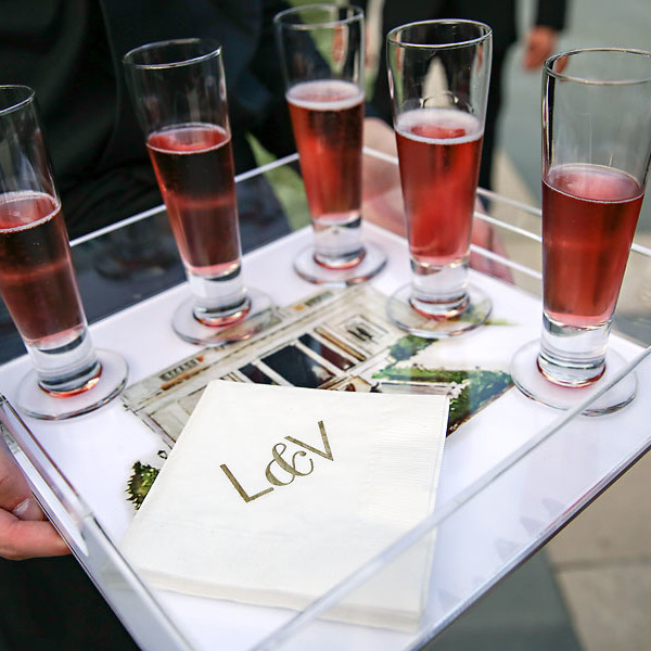 Cocktail Hour at the Rodin with Lyndsay + Vincent