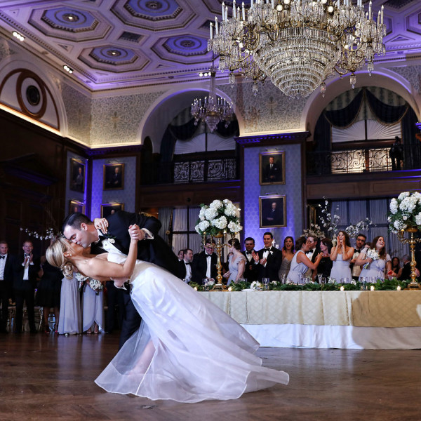 Union League of Philadelphia Wedding Reception of Meghan + Thomas
