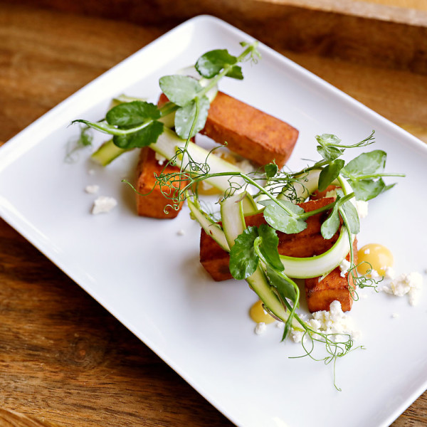 Food at The Garden Restaurant at The Barnes Foundation