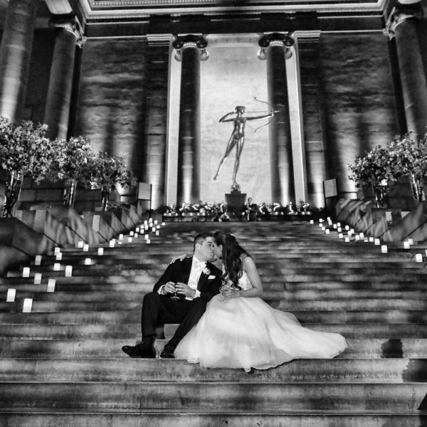 Philadelphia Museum of Art Wedding Reception of Marisa + Matthew