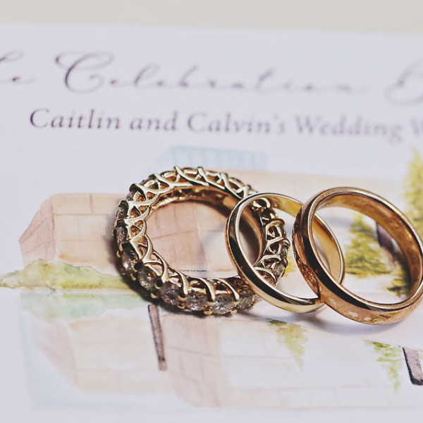 The Barnes Foundation Wedding Preparations of Caitlin + Calvin