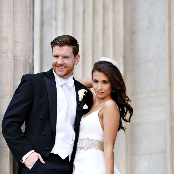 Old City Philadelphia Wedding Portraits of Kait + John