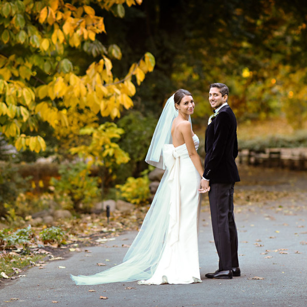 Brooklyn Botanical Garden Wedding of Lauren + Kumail