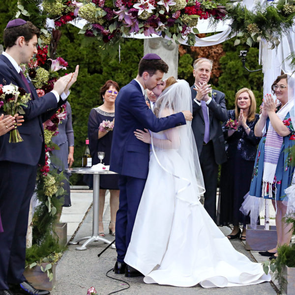 Grounds for Sculpture Wedding Ceremony of Leah & Stan